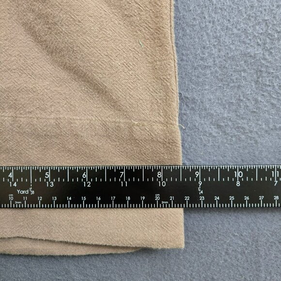 Soft Surroundings Women PXS Brown Relaxed Fit 100% Cotton Wide Leg Lounge Pants - Picture 8 of 10